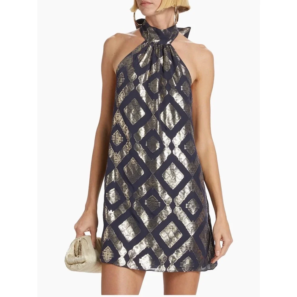 Ramy Brook Geometric Dress / NWT /‎ Size 6 / Beautiful on!